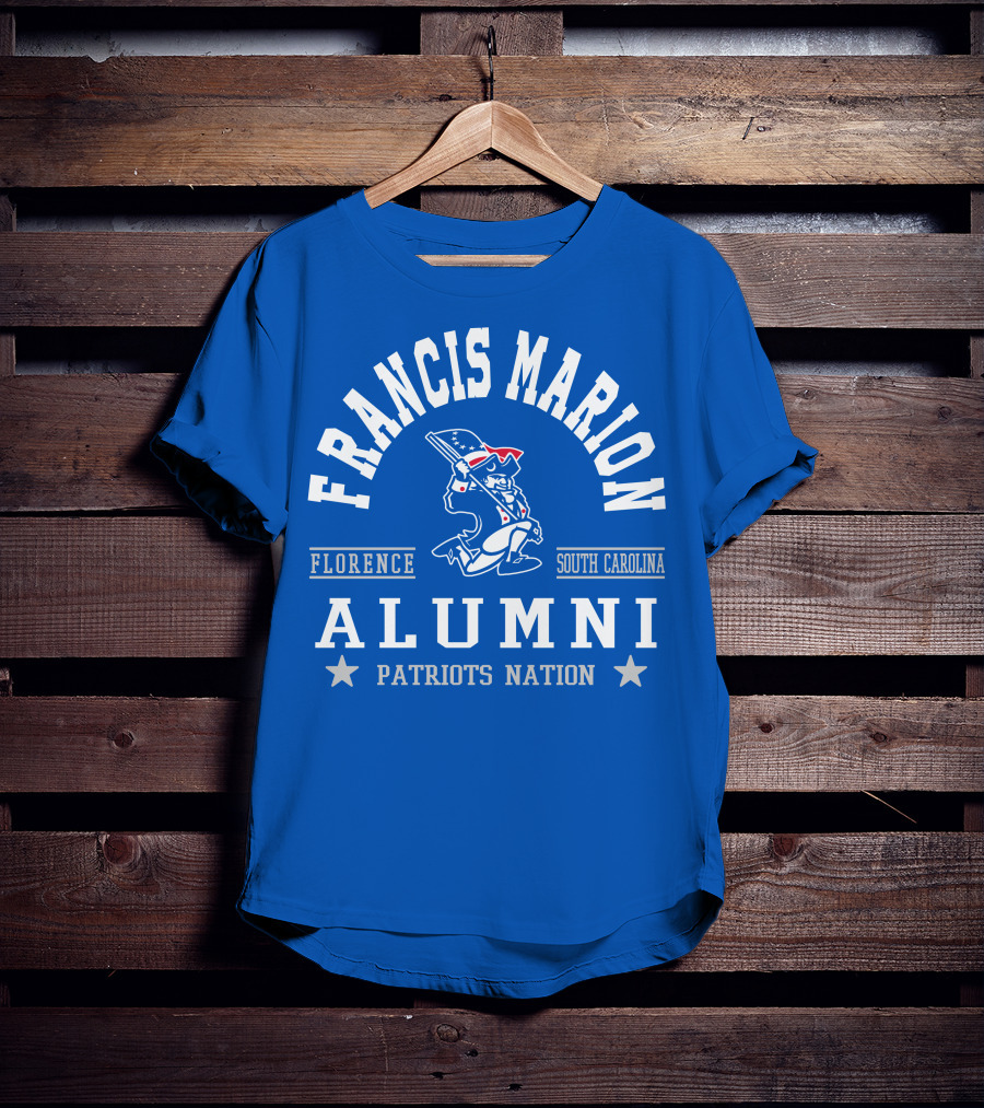 Francis Marion Alumni Patriots Nation Florence South Carolina T-Shirt