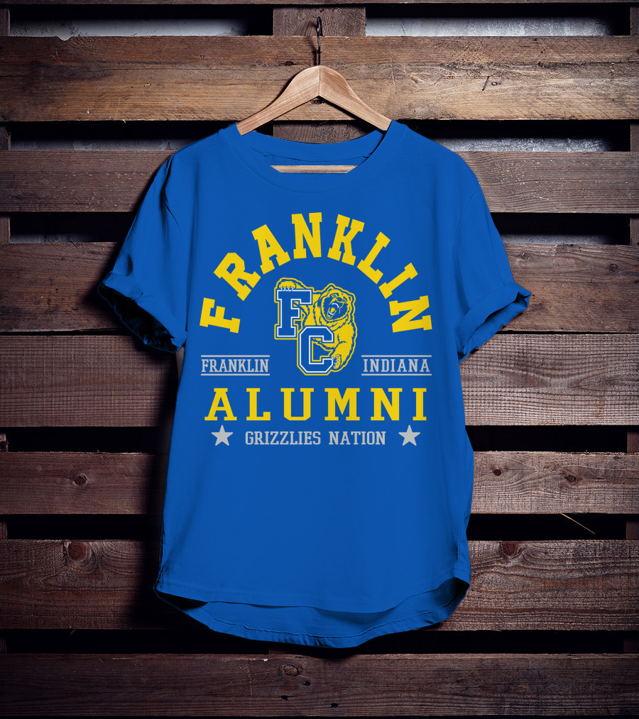 Franklin College Alumni Franklin Indiana Grizzlies Nation Fc T-Shirt