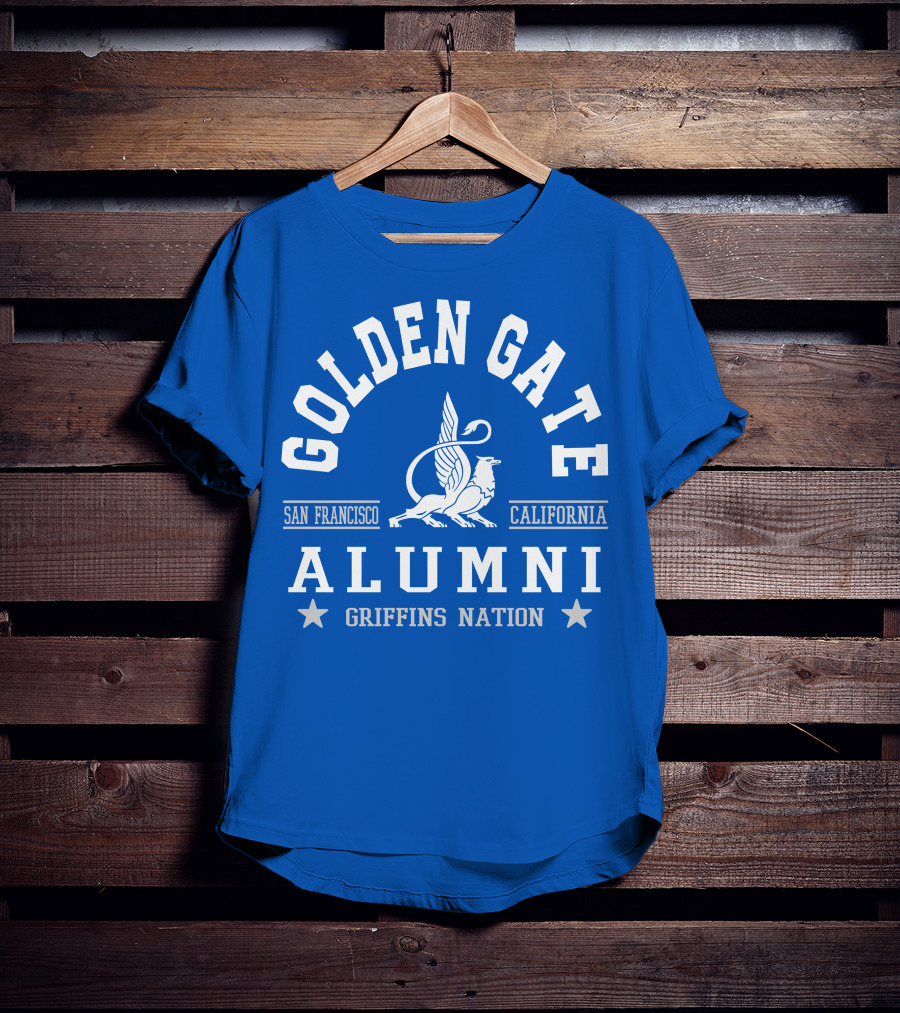 Golden Gate Alumni San Francisco California Griffins Nation T-Shirt