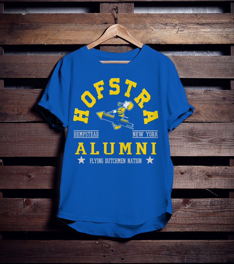 Hofstra Alumni Hempstead New York Flying Dutchmen Nation T-Shirt