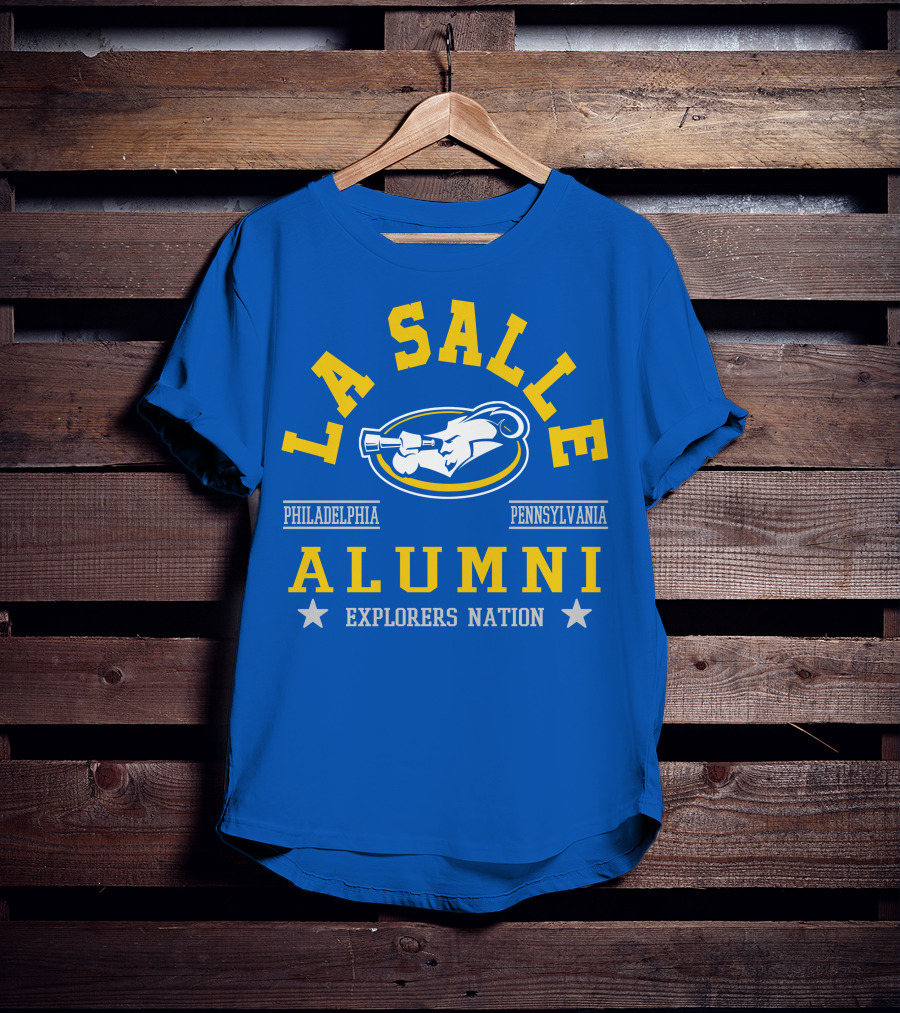 La Salle Alumni Explorers Nation Philadelphia Pennsylvania T-Shirt