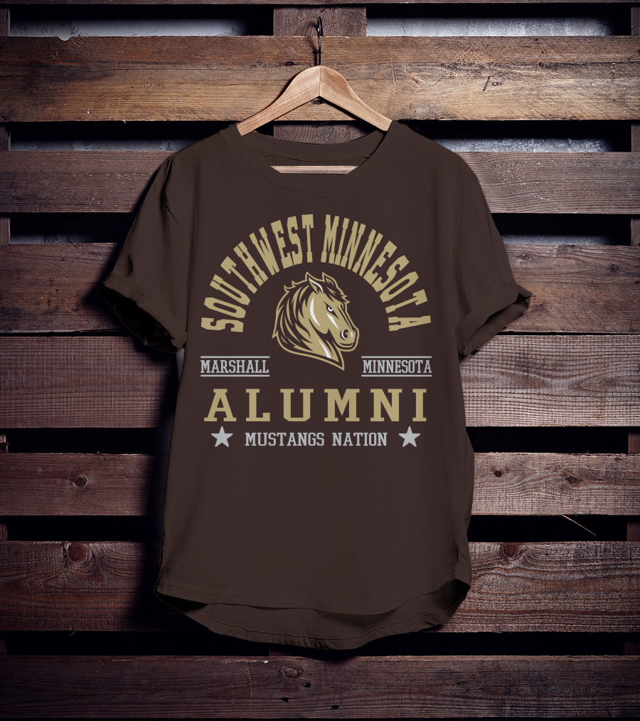 Southwest Minnesota Marshall Alumni Mustangs Nation T-Shirt
