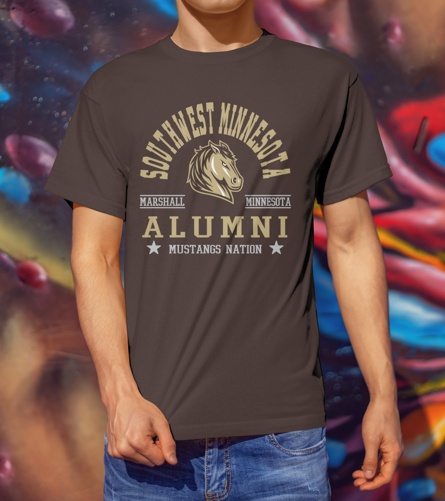 Southwest Minnesota Marshall Alumni Mustangs Nation T-Shirt