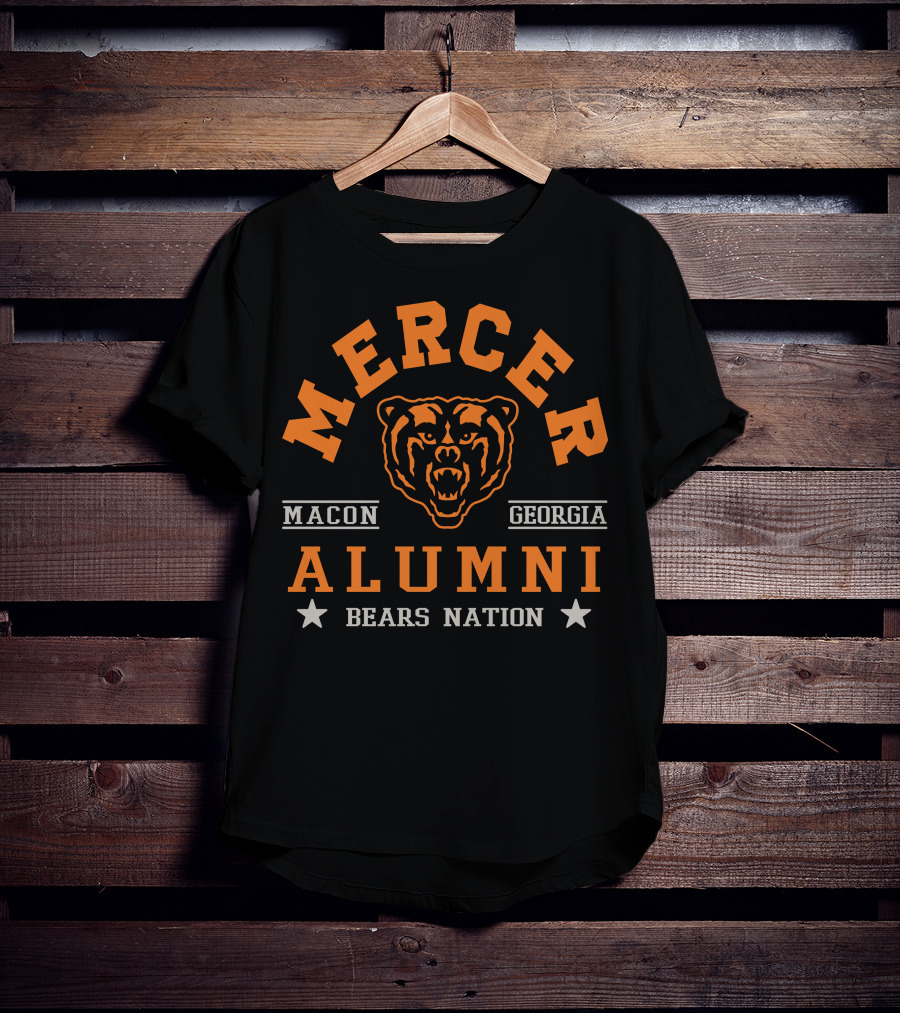 Mercer Alumni Macon Georgia Bears Nation T-Shirt