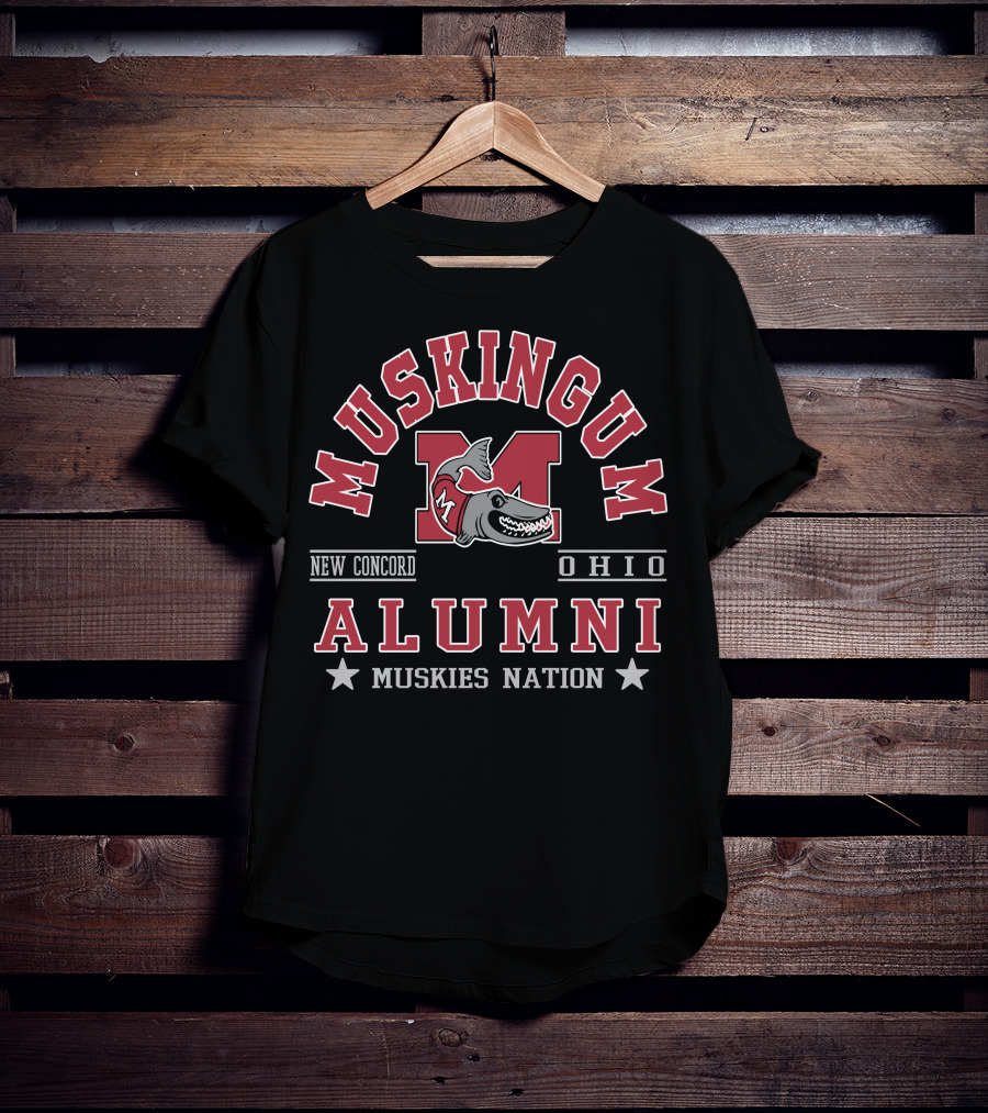 Muskingum College Alumni Muskie Nation New Concord Ohio T-Shirt