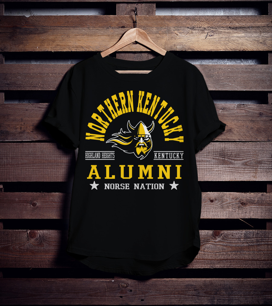 Northern Kentucky Alumni Norse Nation Highland Heights Kentucky T-Shirt