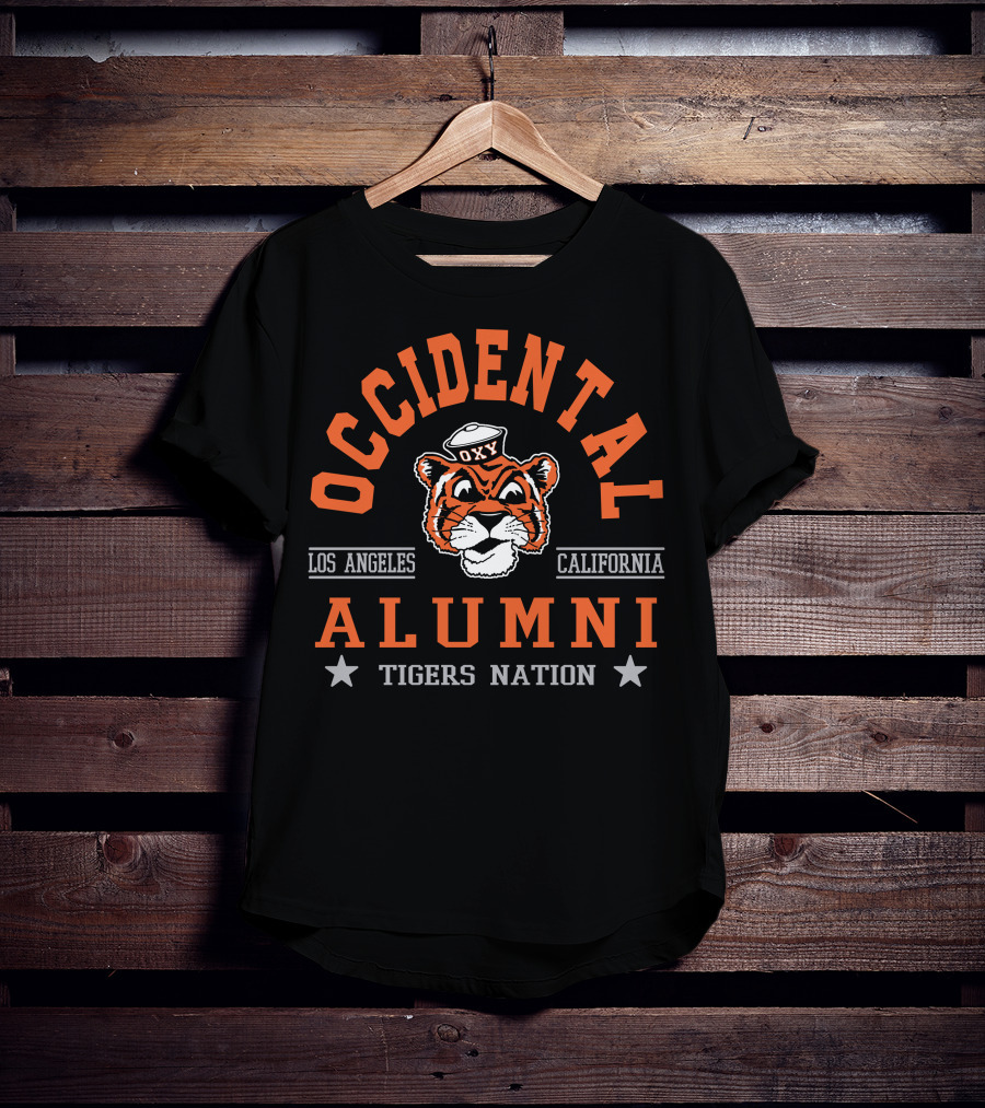 Occidental California Los Angeles Oxy Tigers Alumni Nation T-Shirt