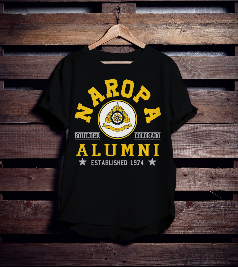 Naropa University Alumni Boulder Colorado Established 1974 T-Shirt