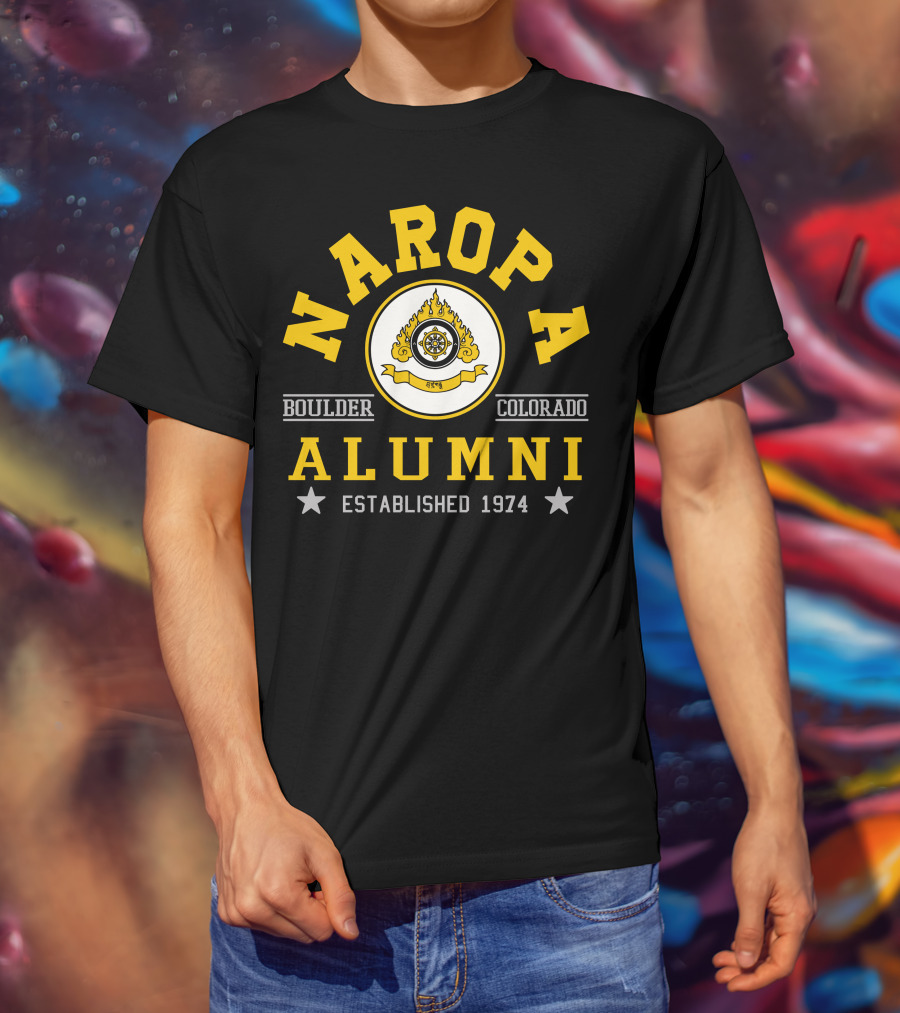 Naropa University Alumni Boulder Colorado Established 1974 T-Shirt