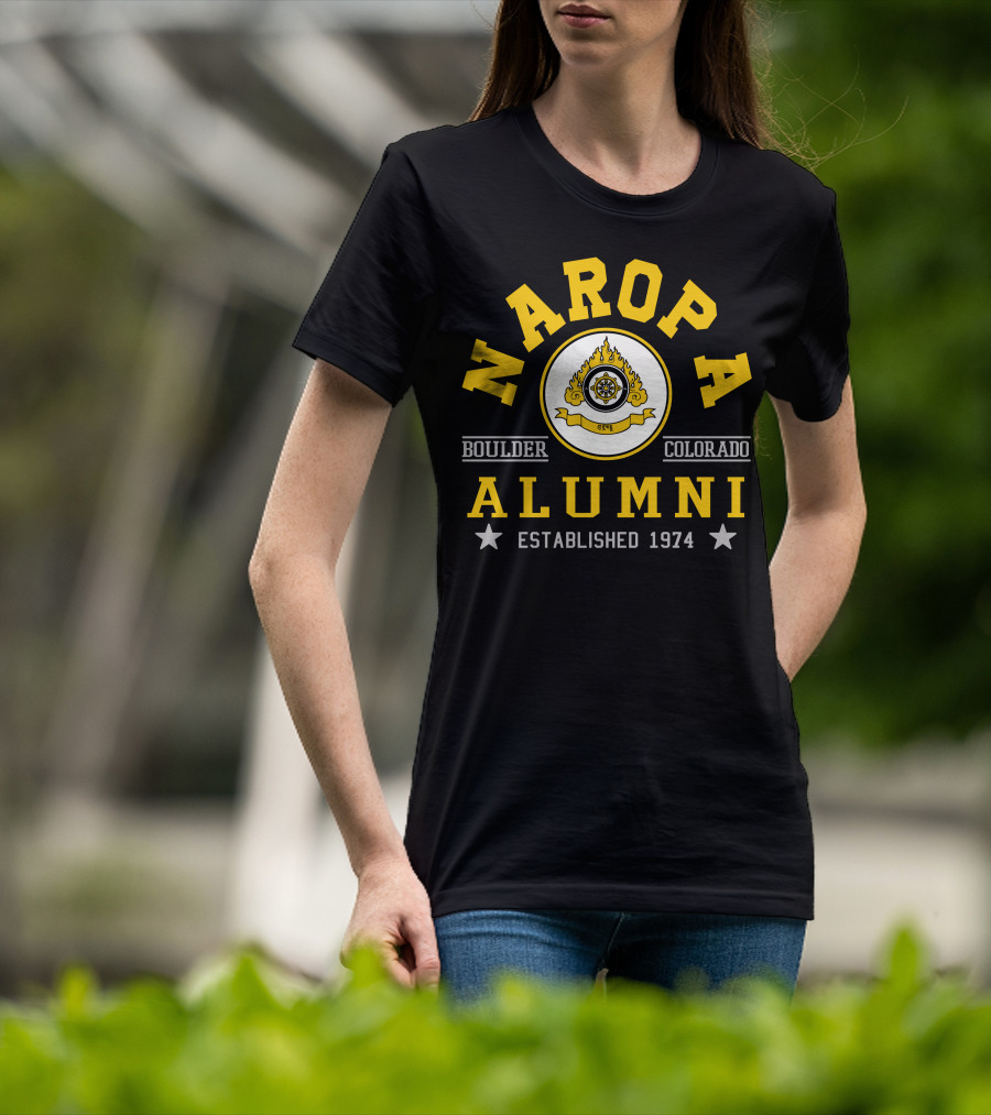 Naropa University Alumni Boulder Colorado Established 1974 T-Shirt