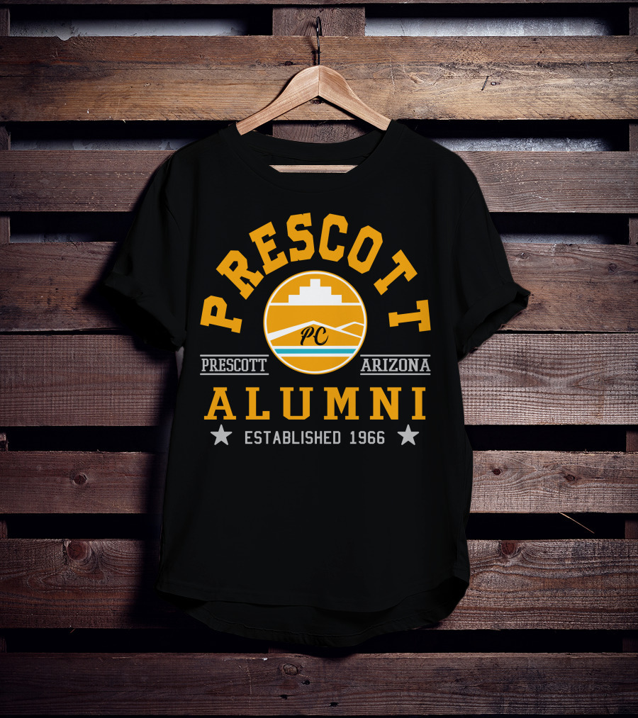 Prescott Alumni Arizona PC Established 1966 T-Shirt