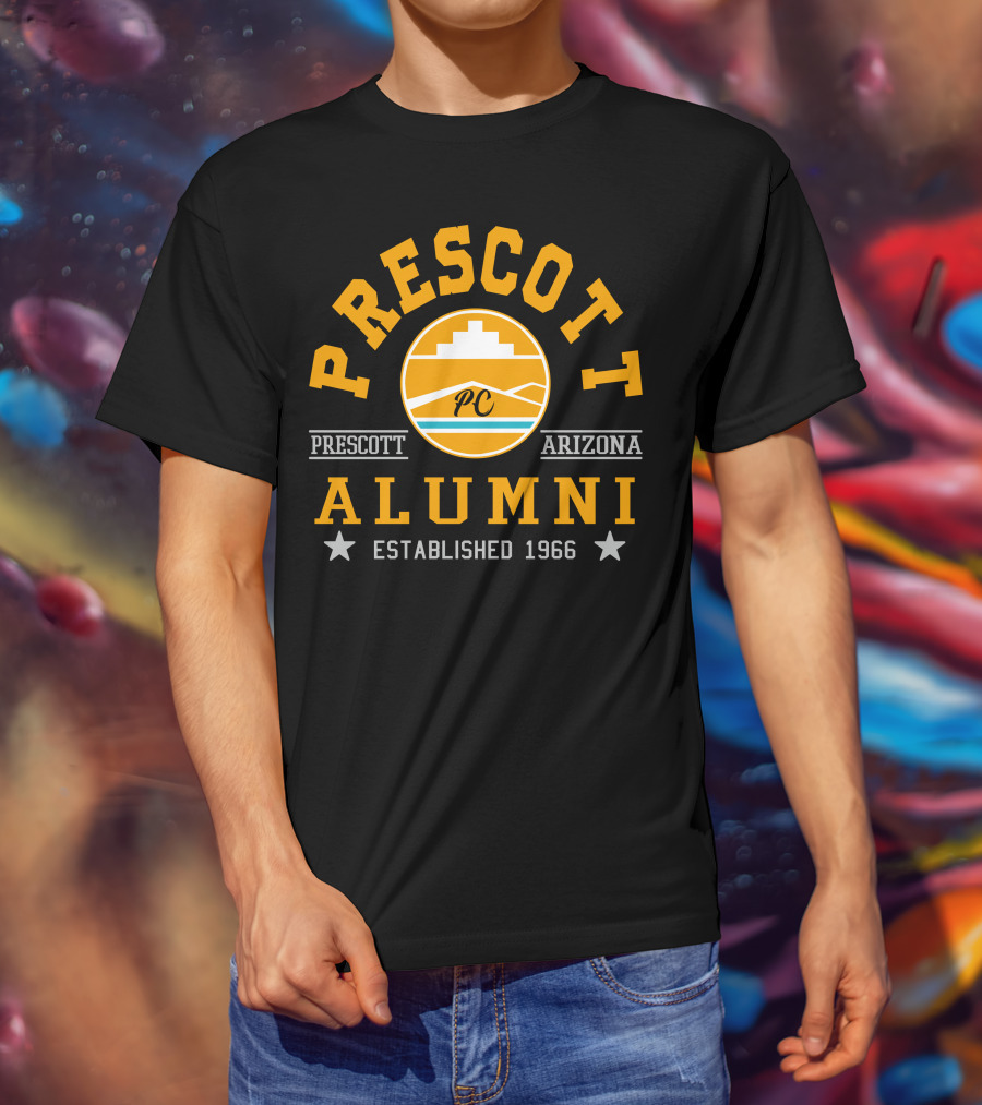 Prescott Alumni Arizona PC Established 1966 T-Shirt