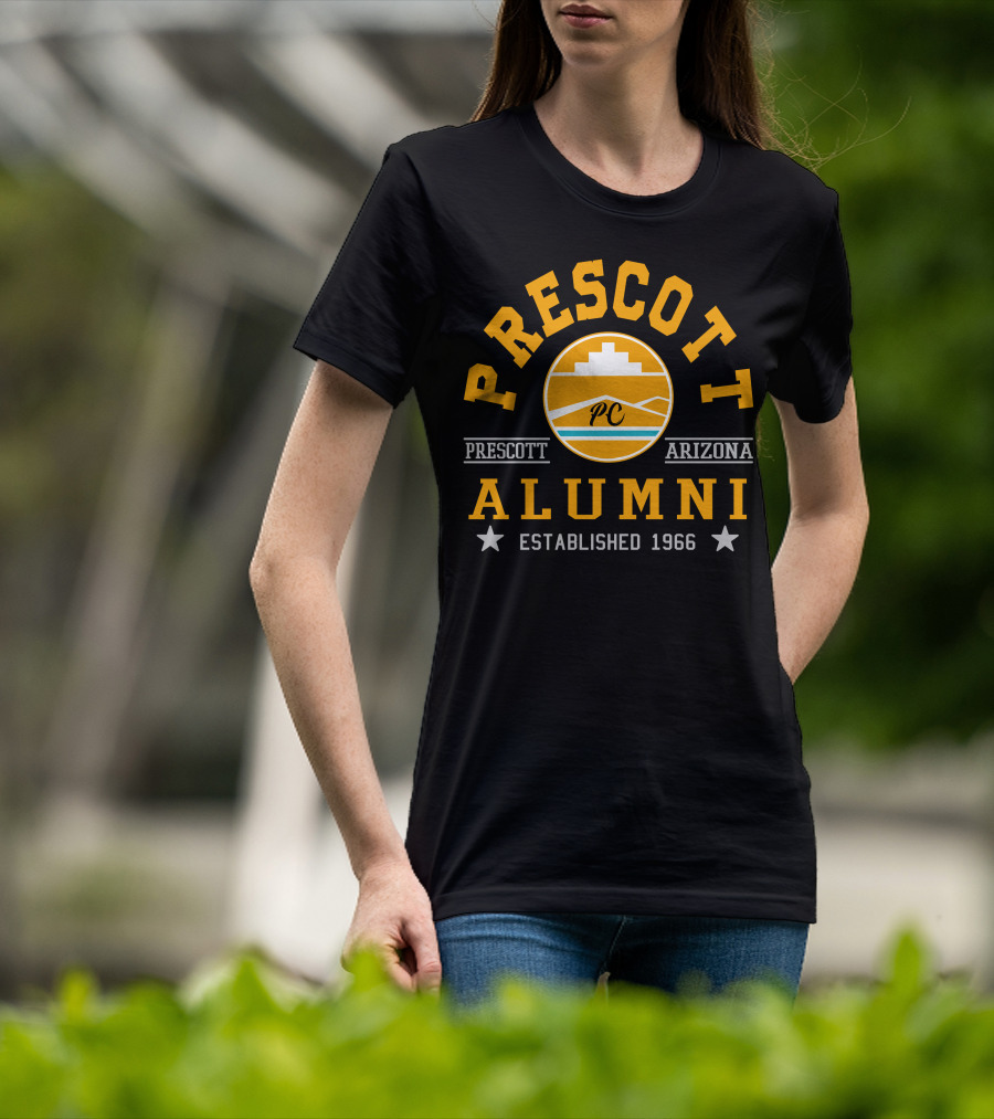 Prescott Alumni Arizona PC Established 1966 T-Shirt