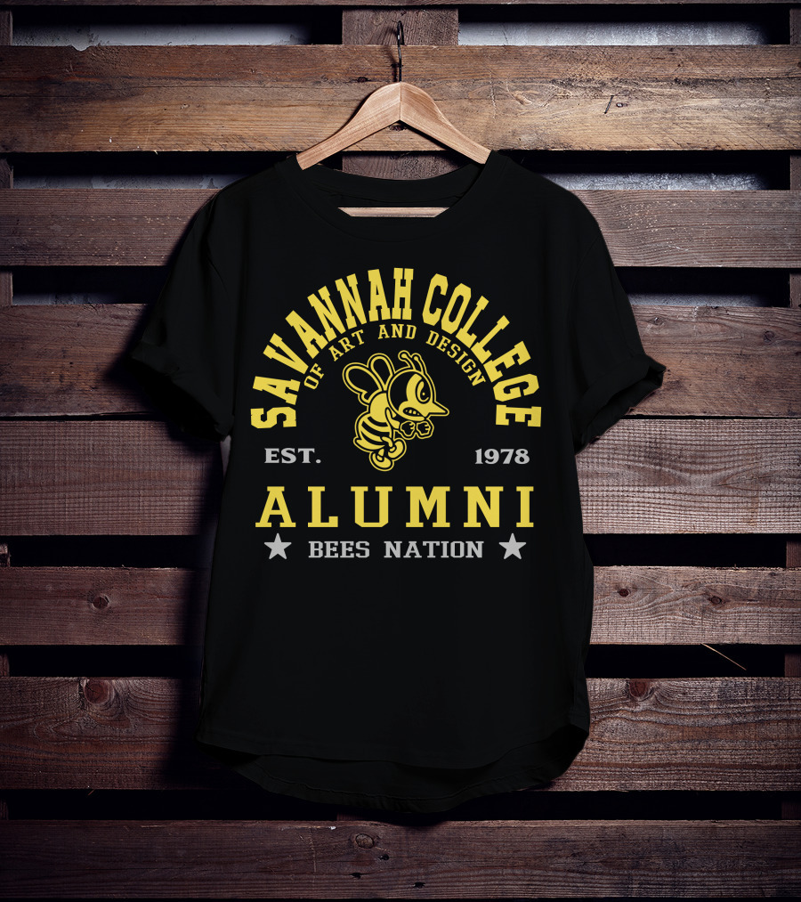 Savannah College Of Art And Design Alumni Est. 1978 Bees Nation T-Shirt