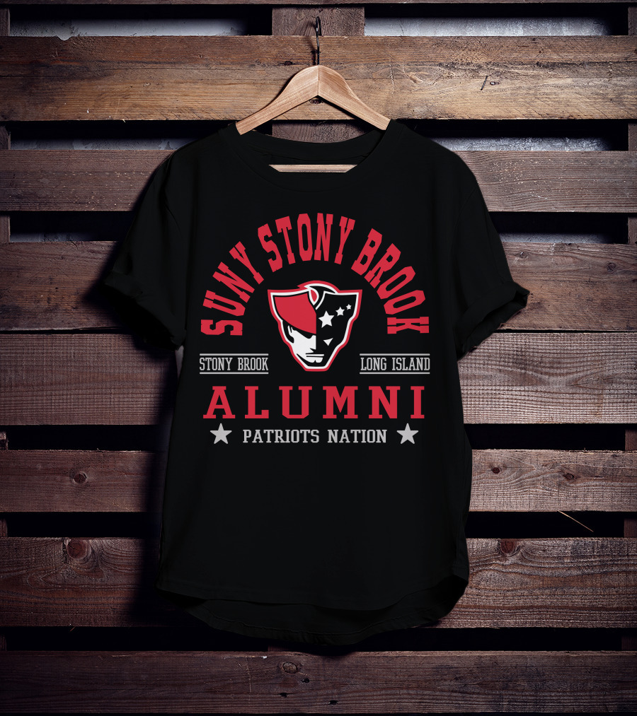SUNY Stony Brook Alumni Patriots Nation Long Island T-Shirt