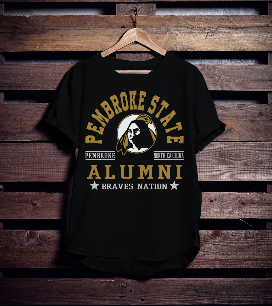Pembroke State Alumni Braves Nation Pembroke North Carolina T-Shirt