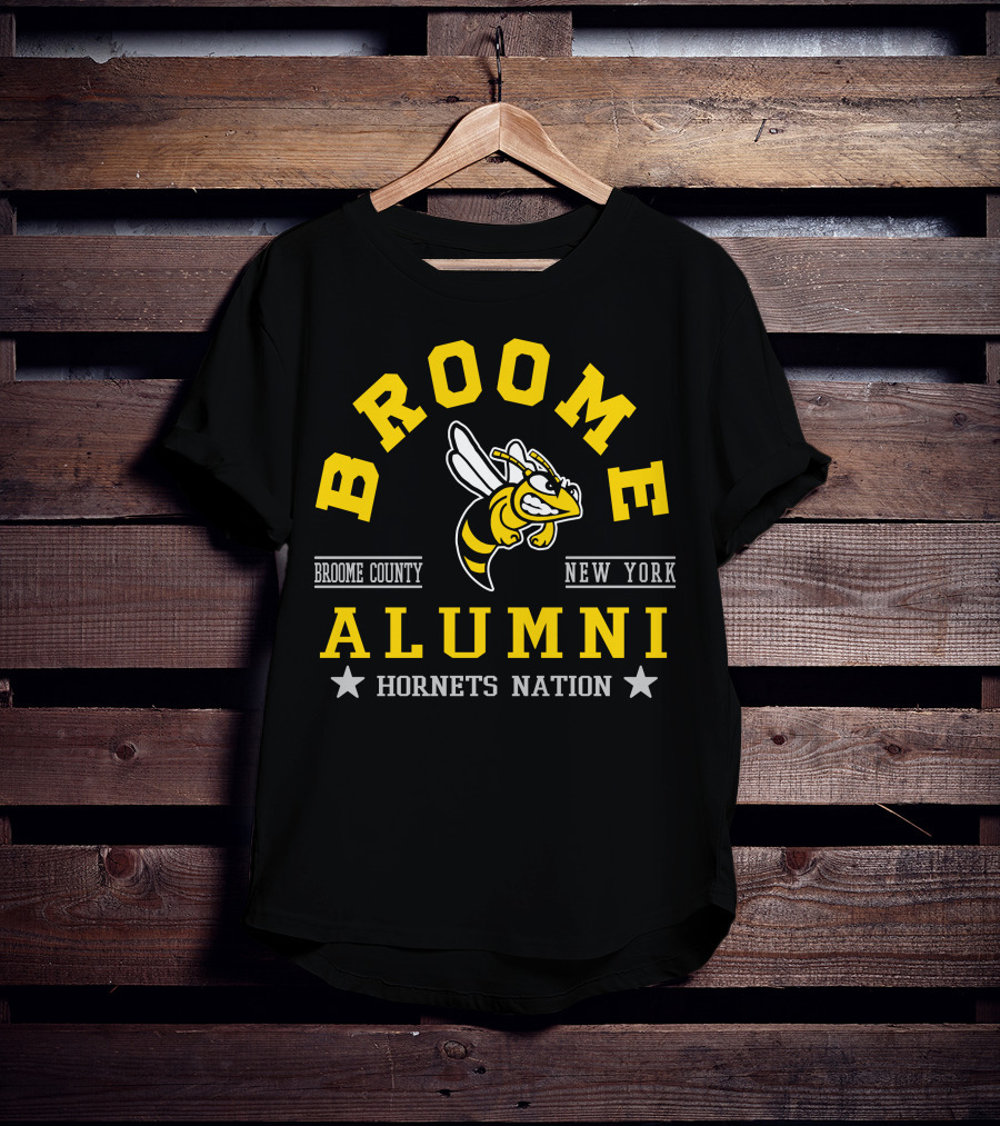 Broome County New York Alumni Hornets Nation T-Shirt