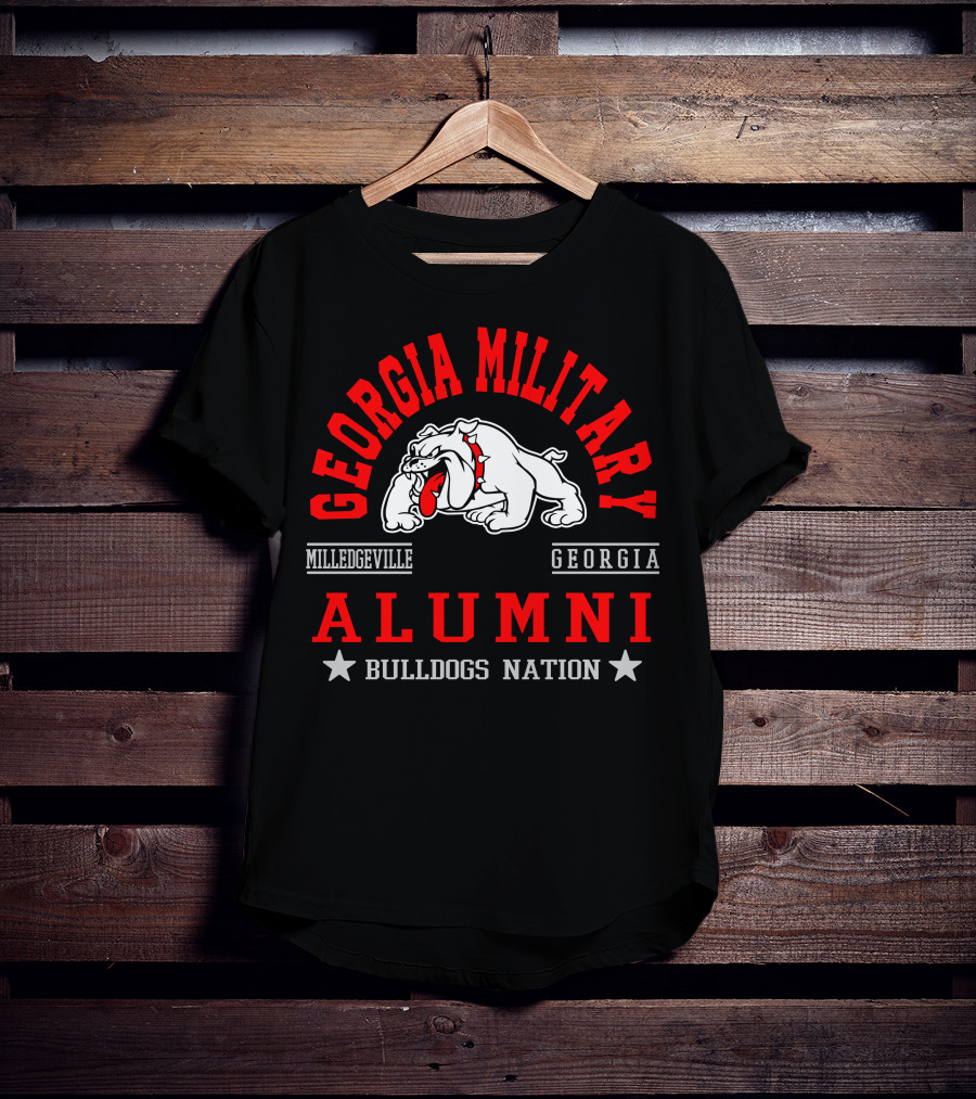 Georgia Military College Milledgeville Alumni Bulldogs Nation T-Shirt