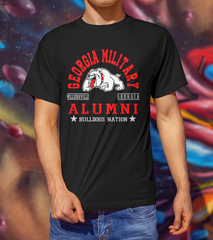 Georgia Military College Milledgeville Alumni Bulldogs Nation T-Shirt