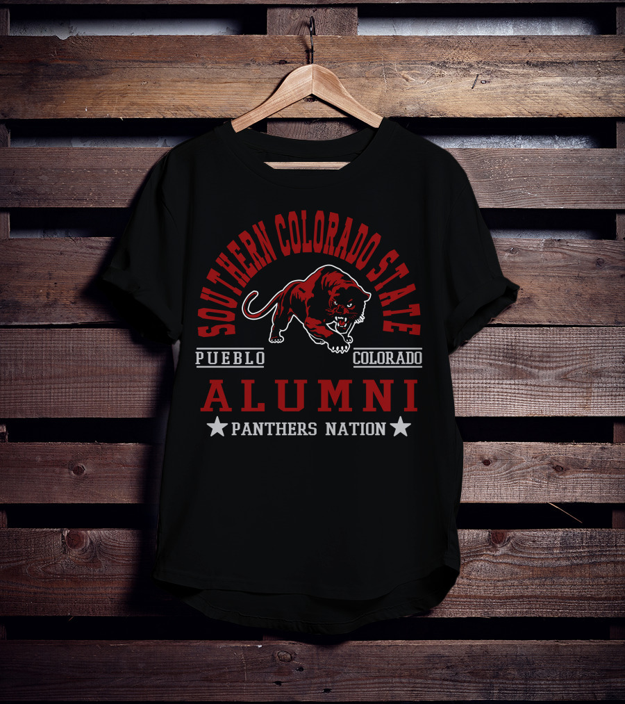 Southern Colorado State Pueblo Colorado Alumni Panthers Nation T-Shirt