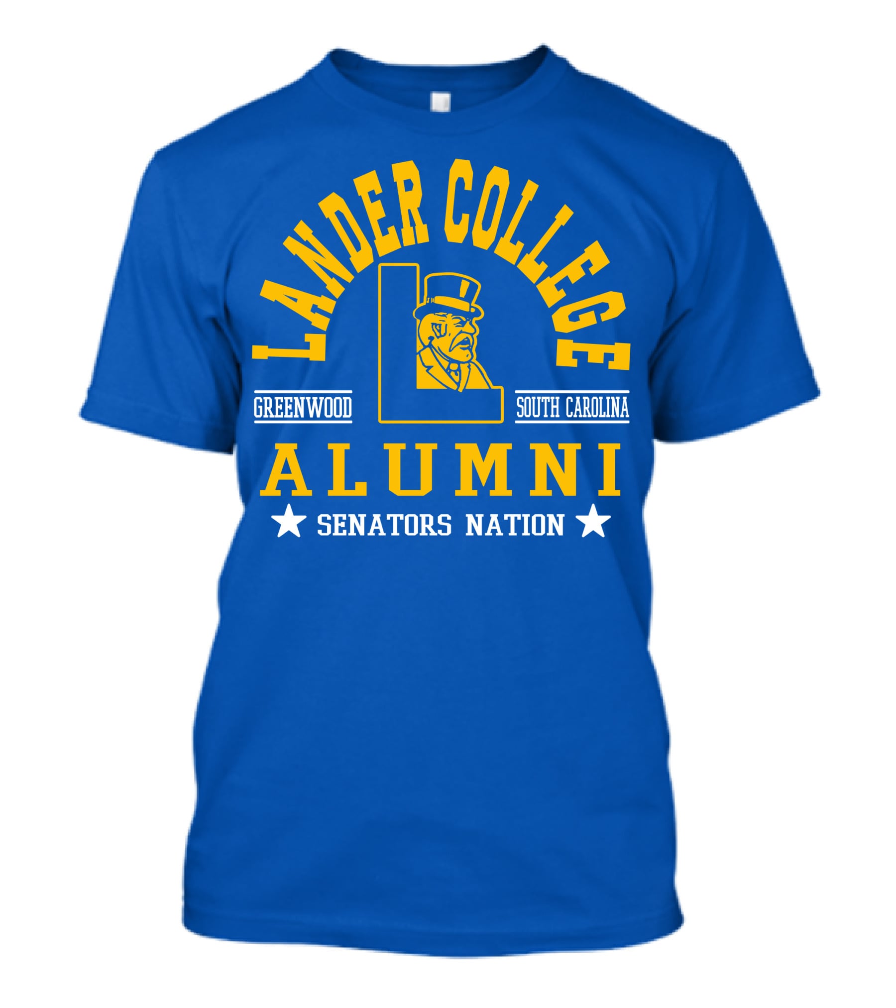Lander College Alumni Senators Nation Greenwood South Carolina T-Shirt