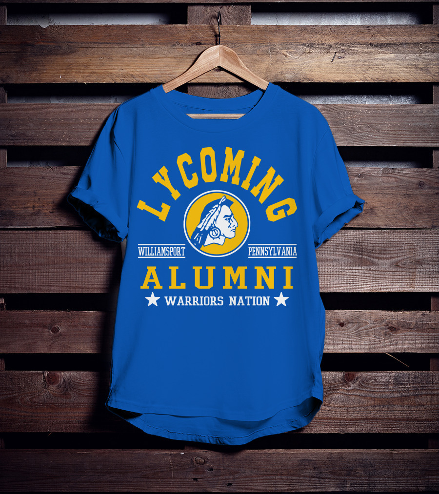 Lycoming College Warriors Alumni Nation Williamsport Pennsylvania T-Shirt