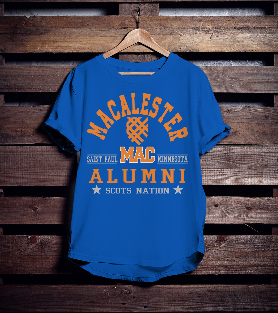 Macalester College Alumni Scots Nation Saint Paul Minnesota MAC T-Shirt