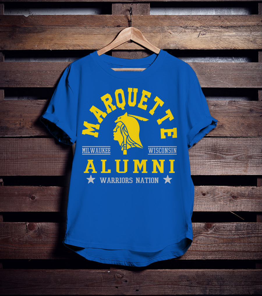 Marquette Alumni Warriors Nation Milwaukee Wisconsin T-Shirt
