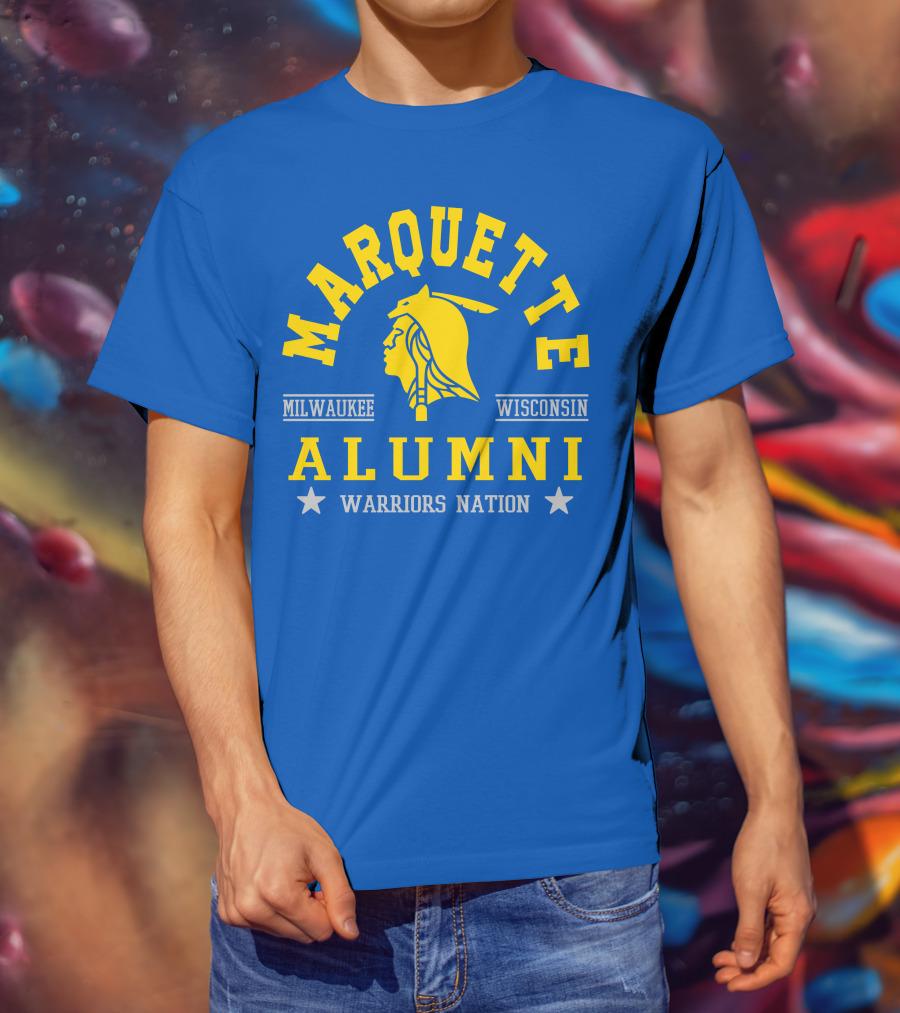 Marquette Alumni Warriors Nation Milwaukee Wisconsin T-Shirt