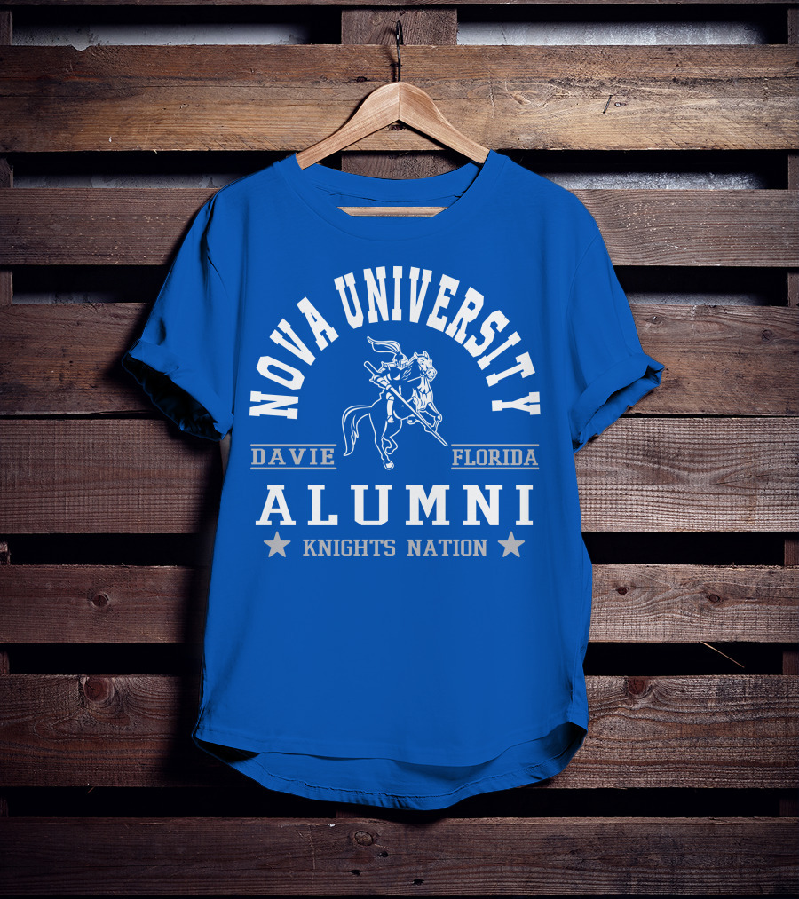 Nova University Alumni Davie Florida Knights Nation T-Shirt