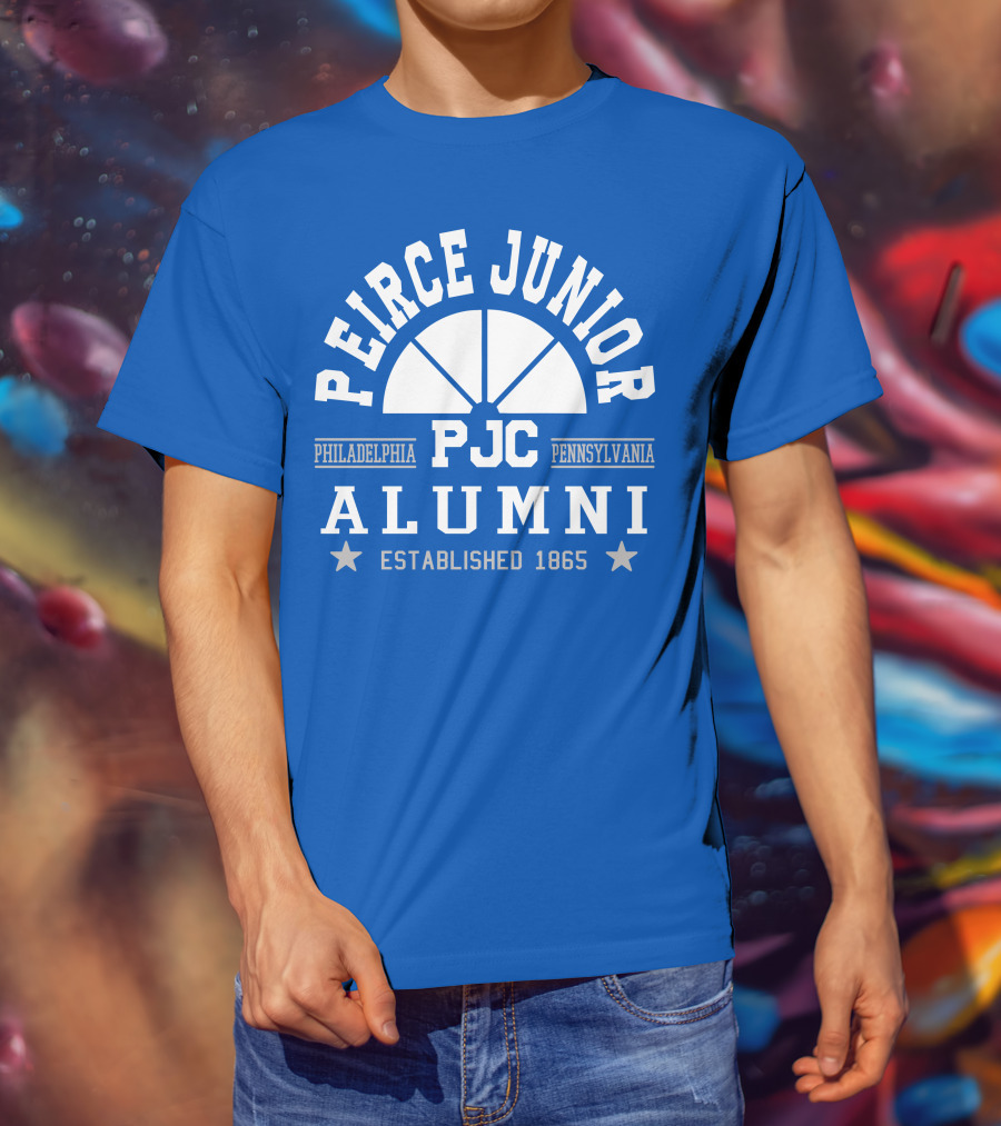 Peirce Junior College Alumni PJC Philadelphia Pennsylvania Established 1865 T-Shirt