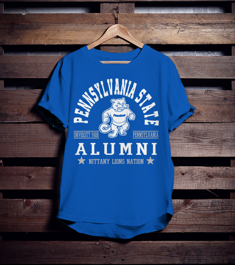 Pennsylvania State University Park Alumni Nittany Lions Nation T-Shirt