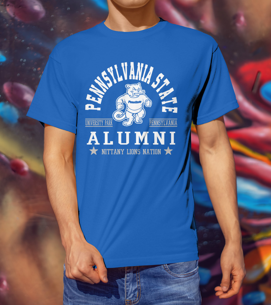 Pennsylvania State University Park Alumni Nittany Lions Nation T-Shirt