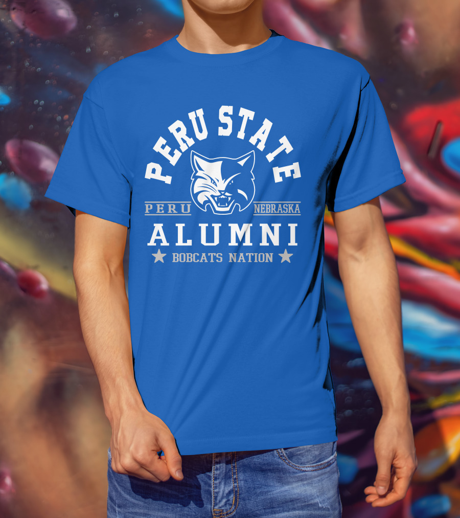 Peru State College Alumni Bobcats Nation Nebraska T-Shirt