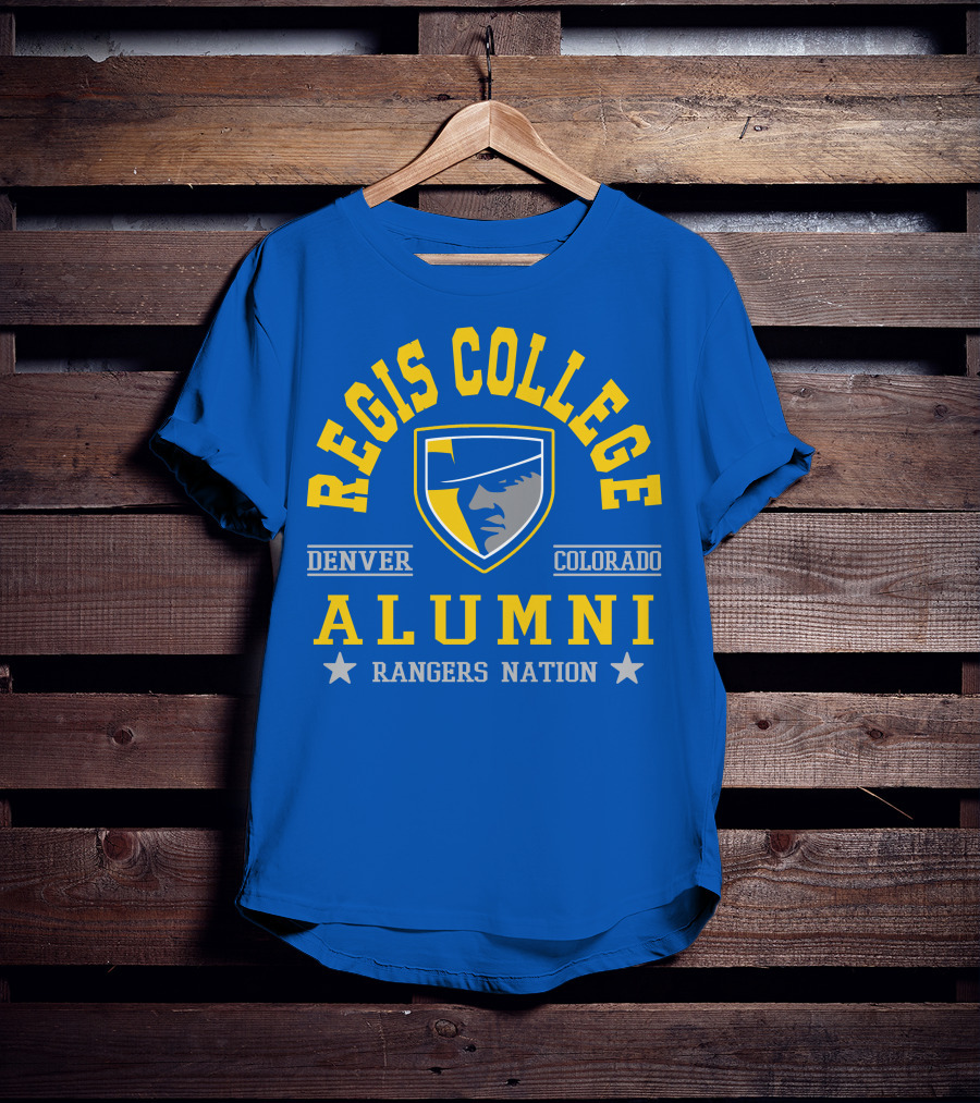 Regis College Alumni Denver Colorado Rangers Nation T-Shirt