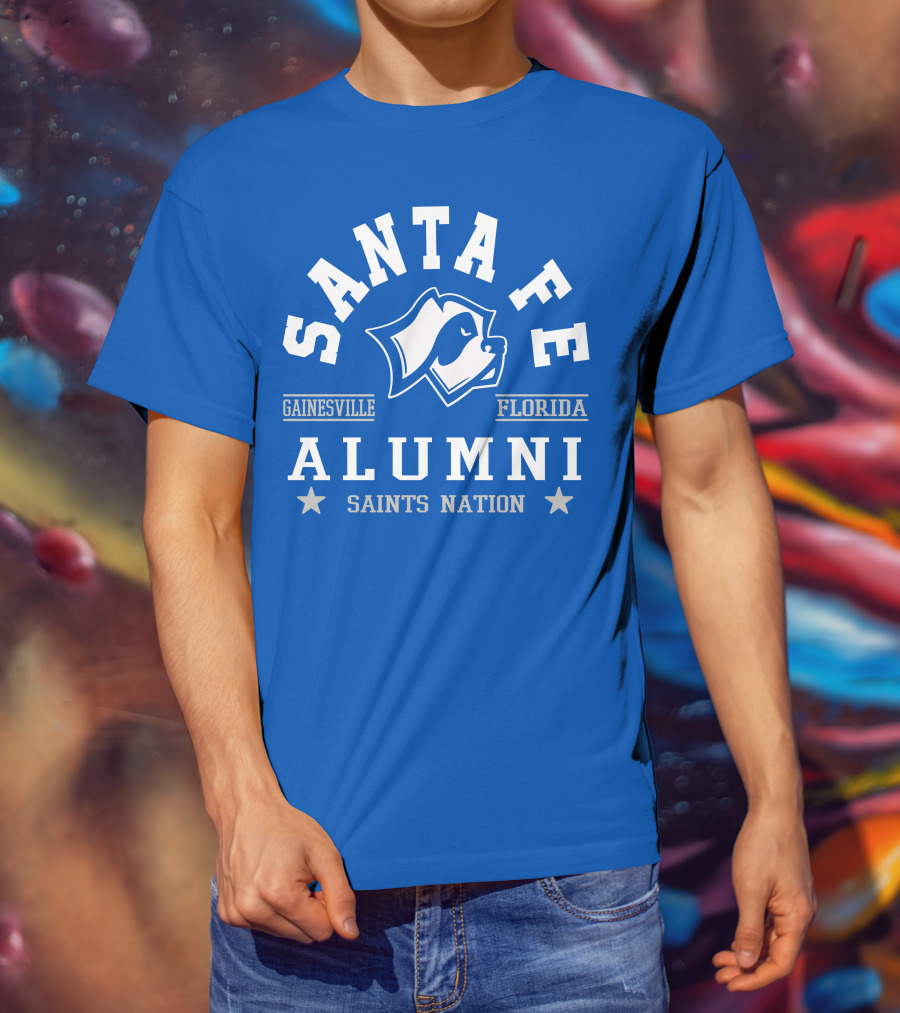 Santa Fe Alumni Gainesville Florida Saints Nation T-Shirt