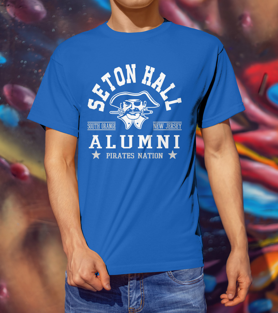 Seton Hall South Orange New Jersey Alumni Pirates Nation T-Shirt