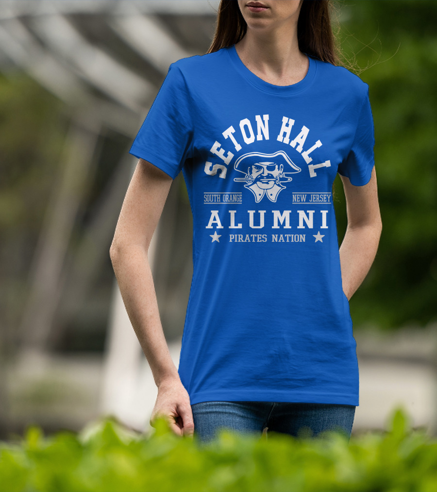 Seton Hall South Orange New Jersey Alumni Pirates Nation T-Shirt