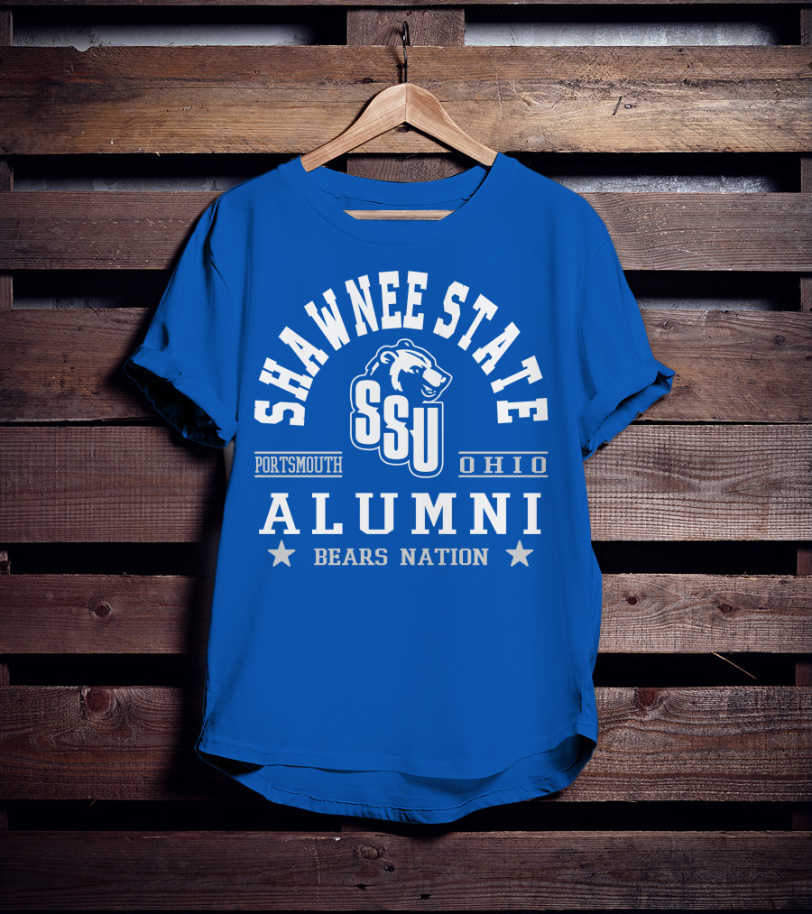 Shawnee State University SSU Portsmouth Ohio Alumni Bears Nation T-Shirt
