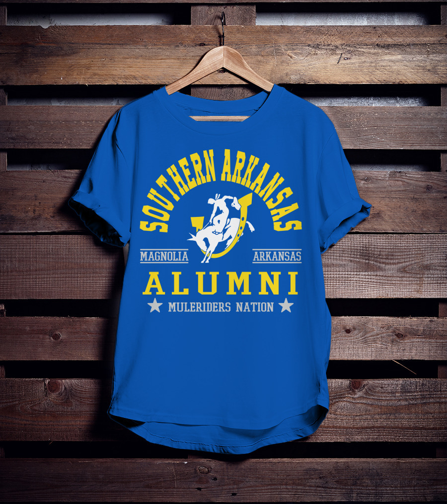 Southern Arkansas Muleriders Alumni Nation Magnolia Arkansas T-Shirt
