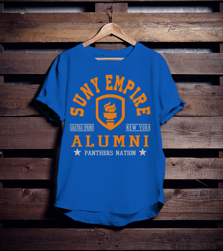 SUNY Empire State Alumni Panthers Nation Saratoga Springs New York T-Shirt