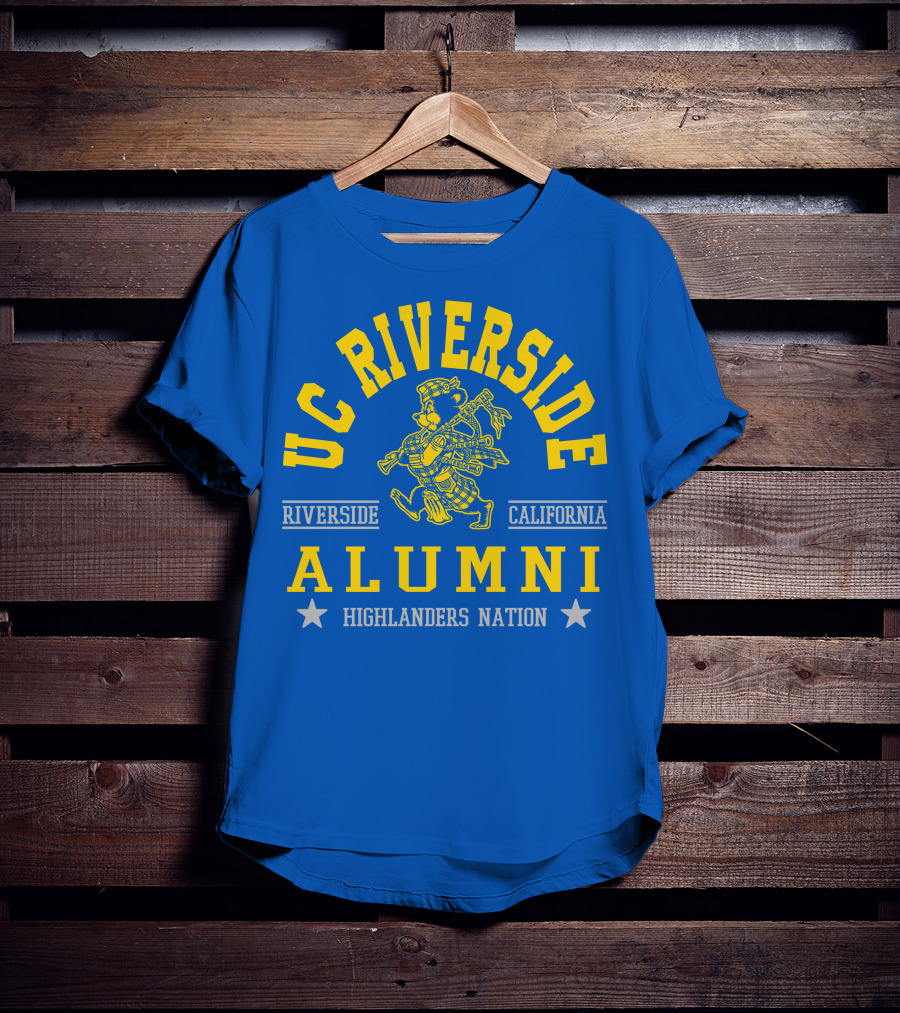 UC Riverside Alumni Highlanders Nation Riverside California T-Shirt