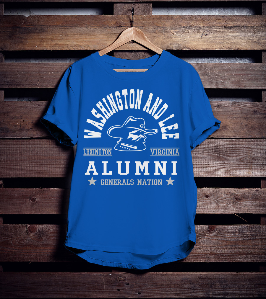 Washington And Lee University Alumni Lexington Virginia Generals Nation T-Shirt