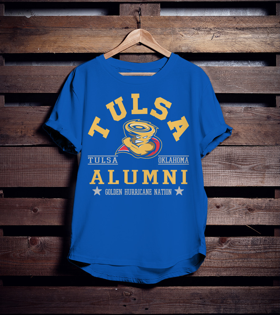 Tulsa Alumni Oklahoma Golden Hurricane Nation T-Shirt