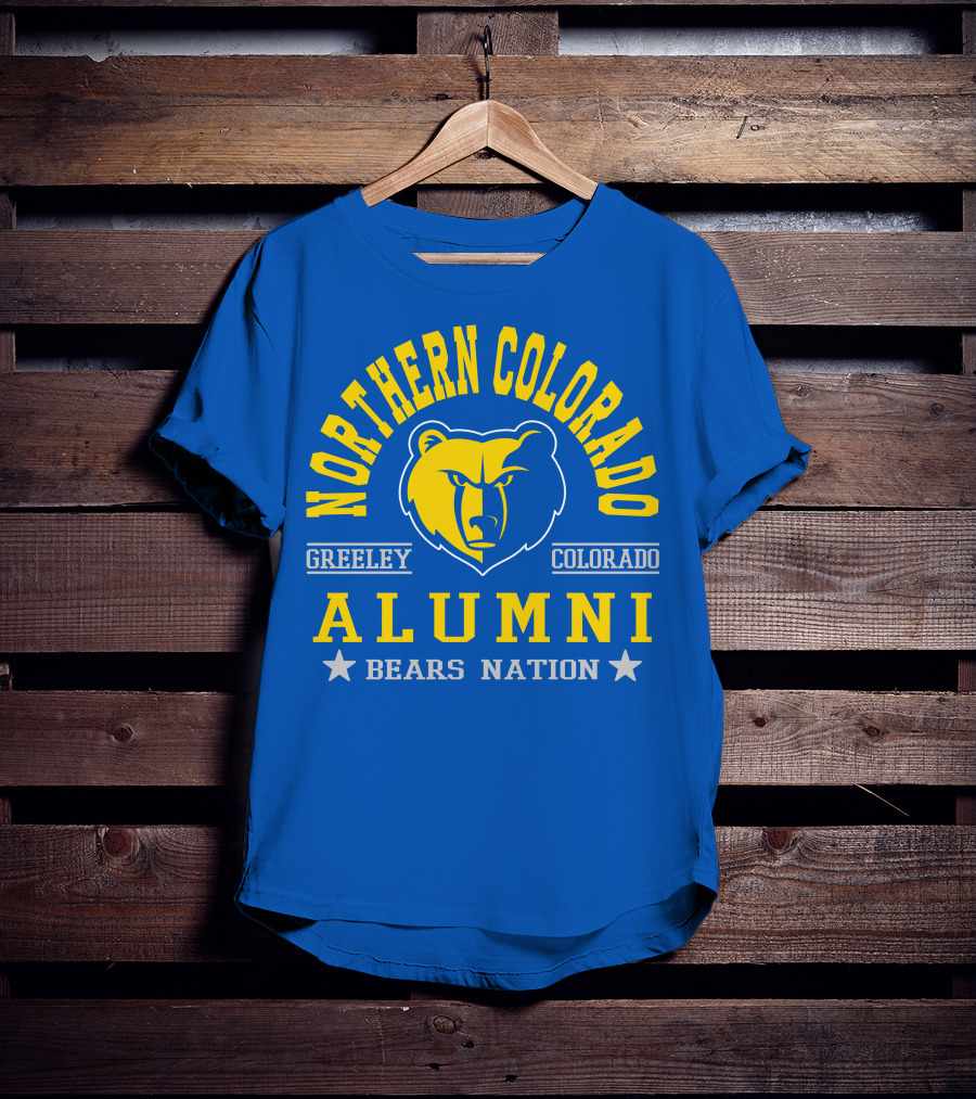 Northern Colorado Alumni Bears Nation Greeley Colorado T-Shirt