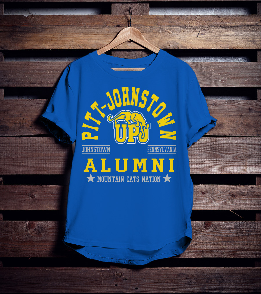 Pitt-Johnstown UPJ Alumni Mountain Cats Nation Johnstown Pennsylvania T-Shirt