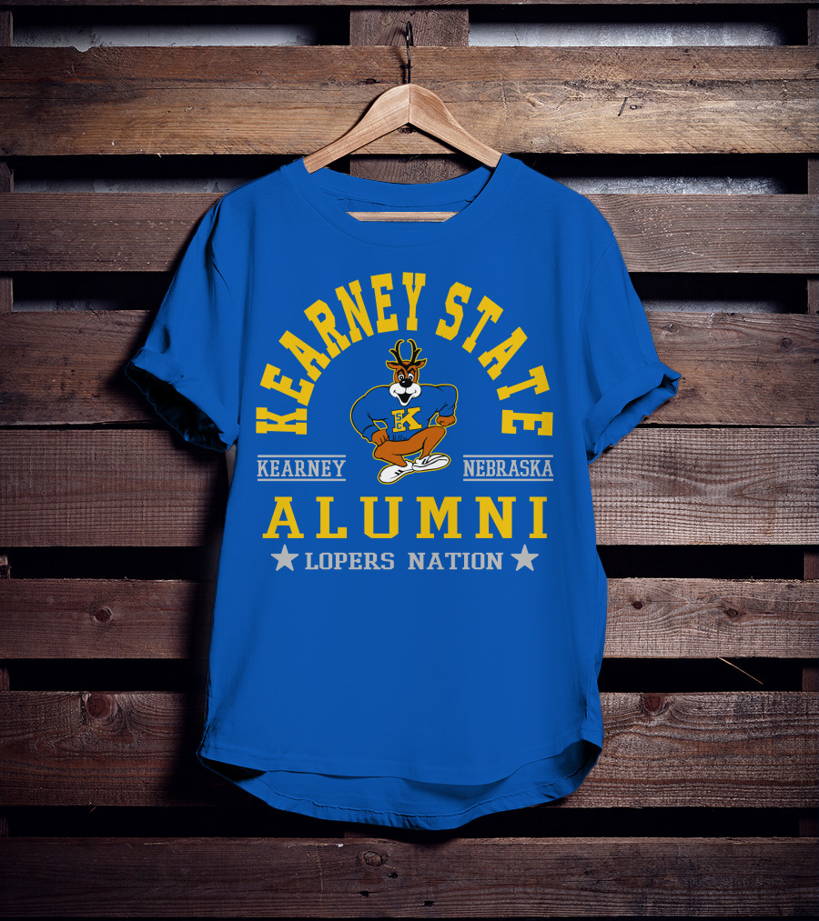Kearney State Alumni Lopers Nation Nebraska T-Shirt