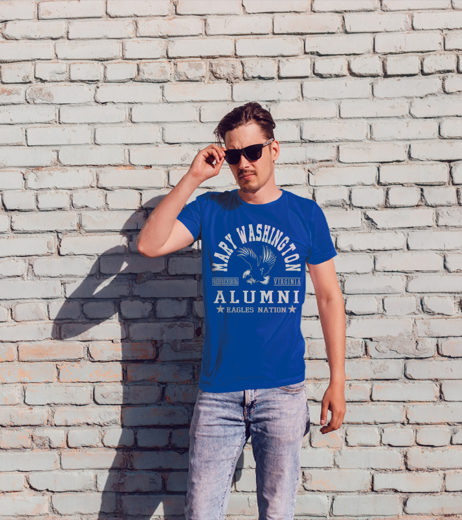Mary Washington Alumni Eagles Nation Fredericksburg Virginia T-Shirt