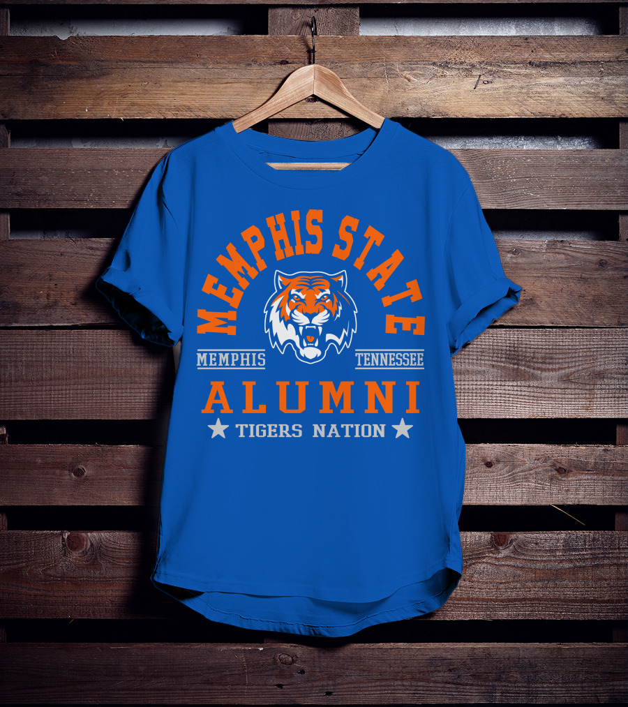 Memphis State Alumni Tigers Nation Memphis Tennessee T-Shirt