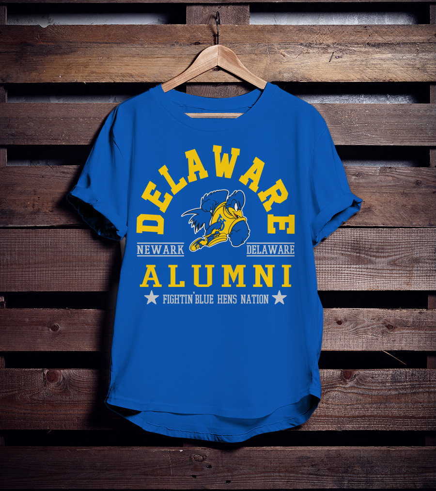 Delaware Newark Alumni Fightin' Blue Hens Nation T-Shirt